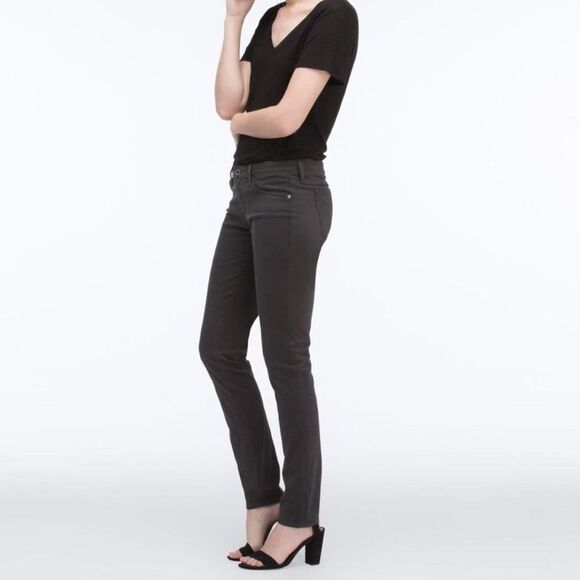 AG Adriano Goldschmied The Stilt Cigarette Dark Gray Jean | Size 28 - Picture 1 of 6